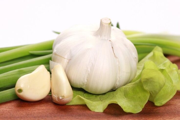 Garlic has insect repellent properties due to its pungent taste. 
