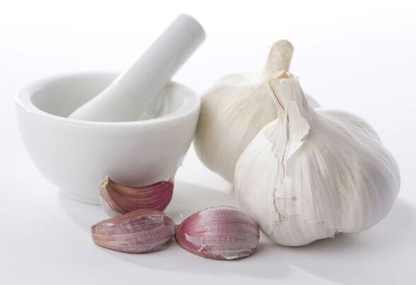 Garlic can effectively remove parasites from the body