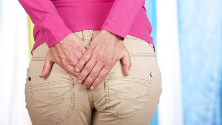 Anal itching caused by parasites