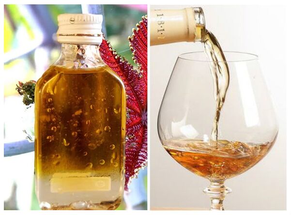 Cognac and castor oil fight parasites