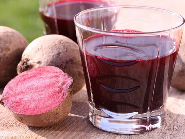 Fresh beet juice is an anti-worming drink for pregnant women