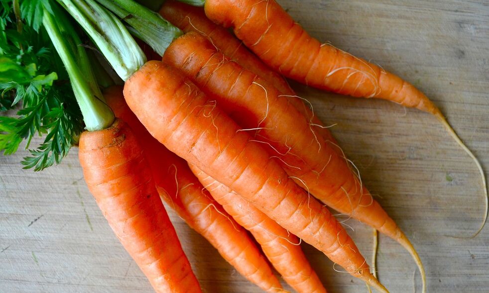 Carrots can get rid of parasites